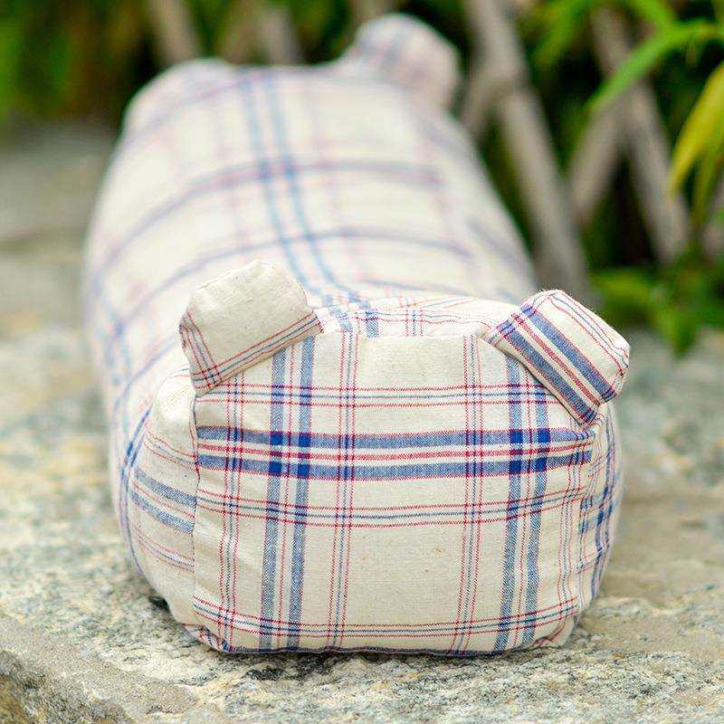 上海手织布中式家居布艺土布老布老虎枕虎头枕荞麦枕头护颈枕,淘宝优惠券,粉丝福利购,淘宝优惠卷