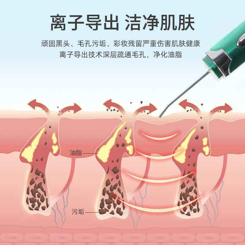 超声波ems铲皮机清洁毛孔去除黑头去粉刺仪脸部吸铲跨境代发,淘宝优惠券,粉丝福利购,淘宝优惠卷
