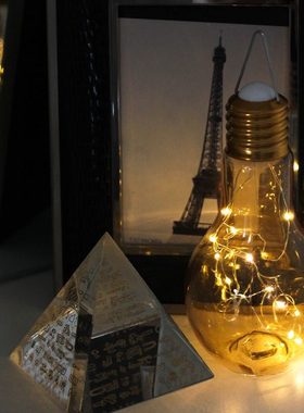 复古灯泡小夜灯庭院花园灯房间小夜灯装饰灯氛围灯