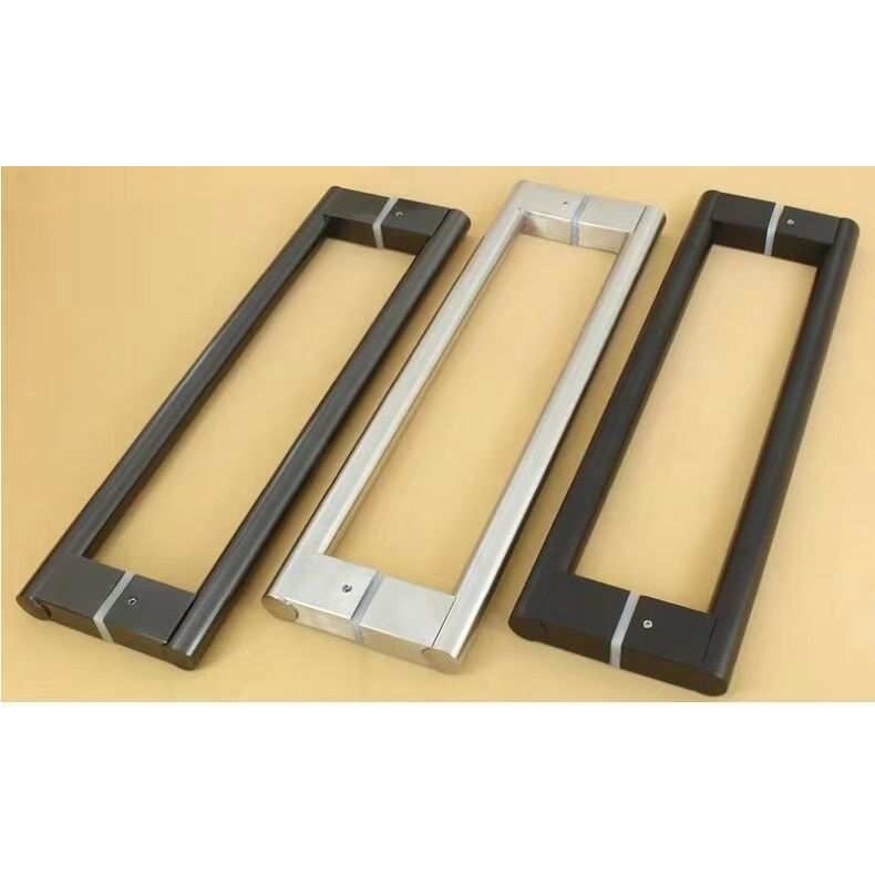 不锈钢玻璃门拉手细圆管黑钛无指纹门把手淋浴房推拉门隔断门拉手,淘宝优惠券,粉丝福利购,淘宝优惠卷