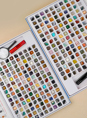 150种天然矿石水晶玛瑙矿物宝石奇石儿童石头礼盒家居桌面摆件