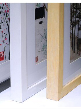 水墨画兰花现代中式装饰画客厅有框画餐厅挂画酒店饭店国画墙壁画