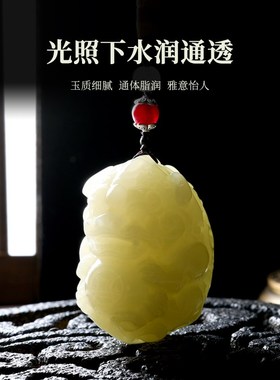 天然青玉貔貅手把件吊坠文玩把玩盘玩手盘手玩古玩皮丘手玩件男士