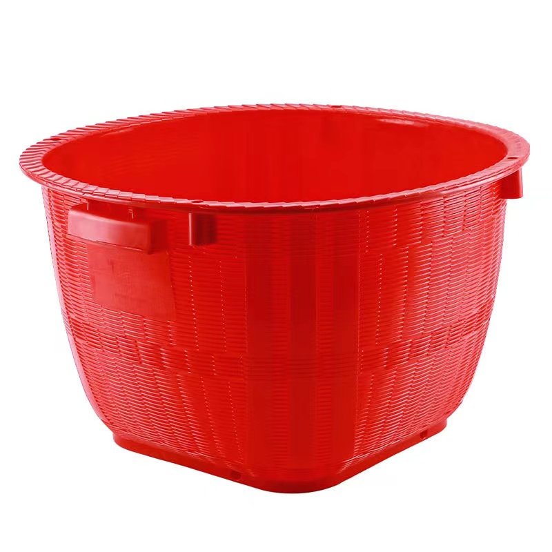 塑料加厚农用熟胶箩筐挑担粮食圆形箩篼装水果大小号西瓜筐喜事筐,淘宝优惠券,粉丝福利购,淘宝优惠卷