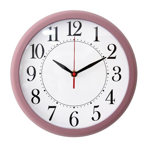 儿童卡通挂钟圆形卧室客厅简约创意现代装饰时钟静音太阳塑料钟表 - 图2