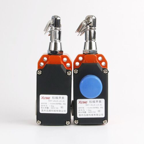 行程开关LS-LX-S/Z 安全拉线控制单向拉绳限位急停手动自动型复位 - 图3