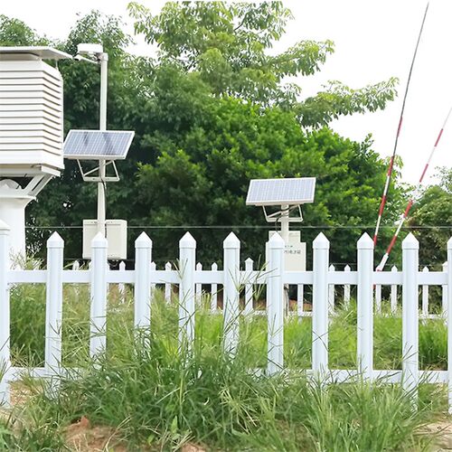 佰冠PVC塑钢护栏小区草坪学校围栏小区别墅商场栅栏发射台防护栏 - 图0