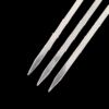 Stainless steel wooden handle flat skewer 304 barbecue meat skewer tool skewers supplies accessories mutton skewers needle iron skewer thickened