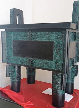 落地铜鼎摆件定制 黄铜紫铜司母戊鼎铜工艺品（定制详询客服）