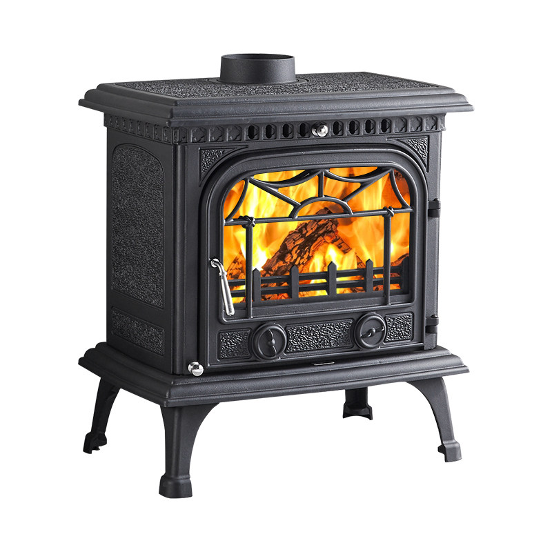 真火烧柴铸铁壁炉家用燃木取暖炉冬天别墅客厅民宿烧火炉功率23KW,淘宝优惠券,粉丝福利购,淘宝优惠卷