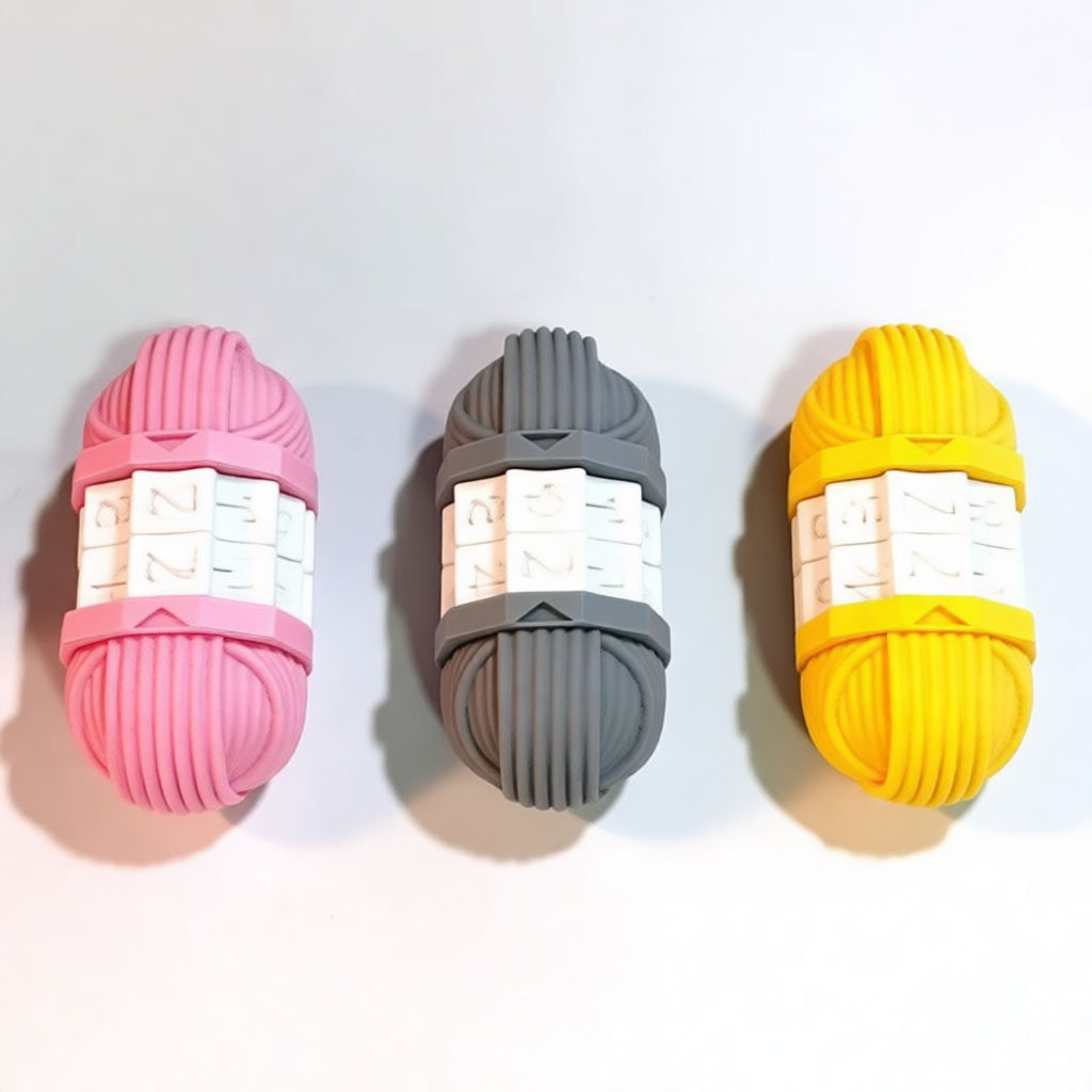 多色毛线计数器可爱摆件 桌面手工计数工具趣味桌面摆件送女友,淘宝优惠券,粉丝福利购,淘宝优惠卷