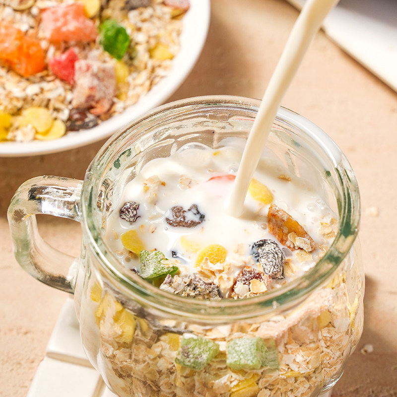 新货水果燕麦片300g即食代餐非油炸营养早餐零食