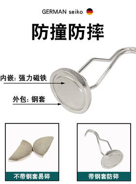 360度可旋转强力磁铁磁性挂钩吸铁石磁吸盘无孔痕免钉强磁力挂钩