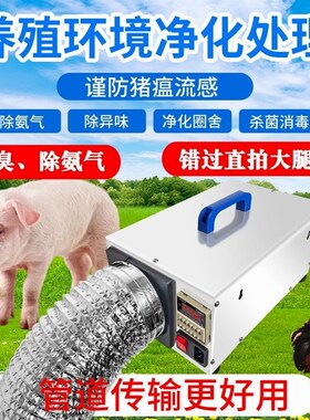 德国进口g臭氧消毒机养猪养殖场环境处理器食品车间灭菌除氨气臭