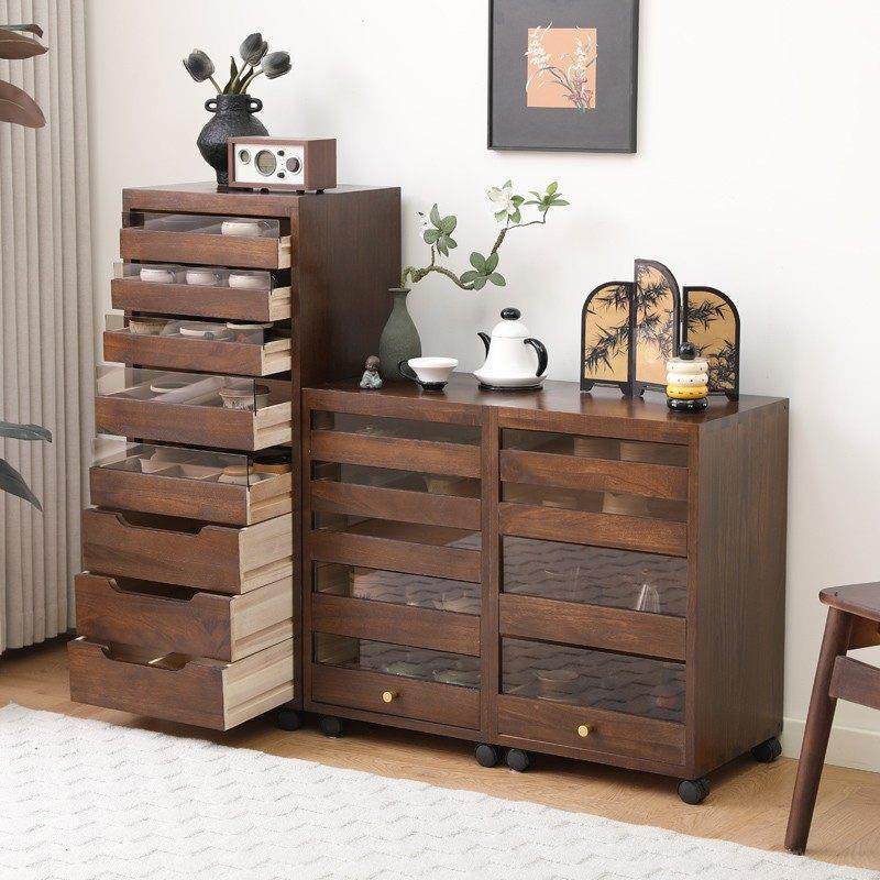 橱柜多层储物柜活动边桌牙科柜茶具储物柜茶具柜实木桶柜客厅储物,淘宝优惠券,粉丝福利购,淘宝优惠卷