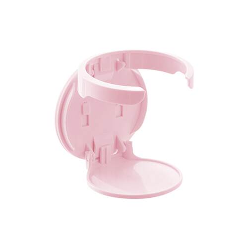 壁挂折叠杯架办公桌柜门免打孔咖啡置物架家用宿舍可伸缩架子 - 图2