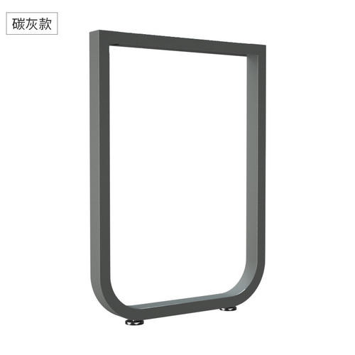 定制桌架单边脚吧台支撑架金属桌脚铁艺桌腿脚架办公桌子书桌支架 - 图2