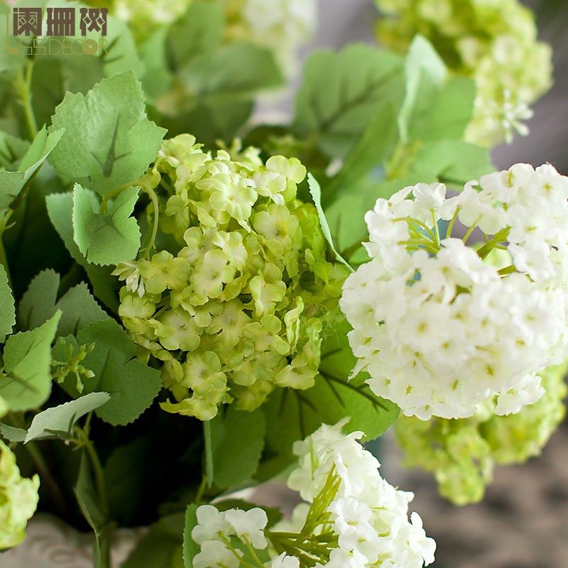 阑珊树-装饰花艺/仿真花/绢花/餐桌花/假花/绣球/紫阳花/小雪球,淘宝优惠券,粉丝福利购,淘宝优惠卷