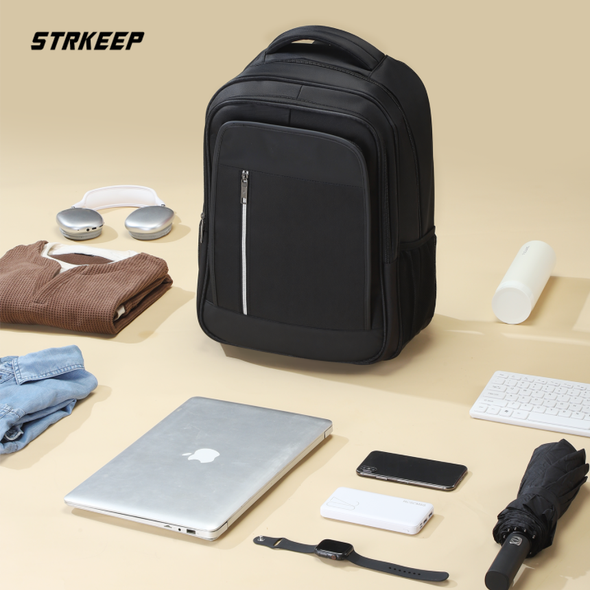 男士双肩包商务通勤大容量轻便多功能休闲简约防水减压电脑背包,淘宝优惠券,粉丝福利购,淘宝优惠卷