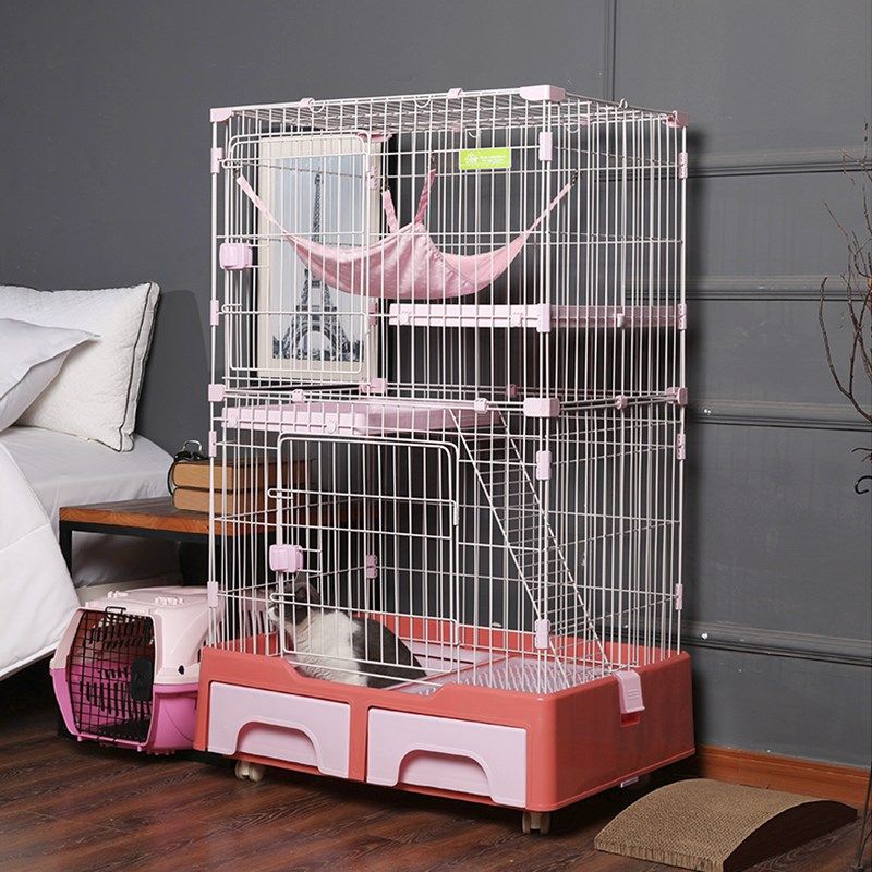 创逸猫笼子猫砂盆家用厕所一体猫窝加粗室内家用,淘宝优惠券,粉丝福利购,淘宝优惠卷