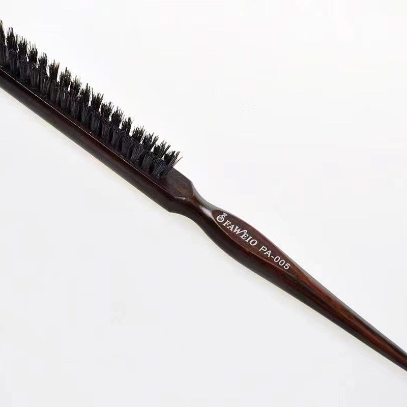 发葳鹅猪鬃毛刮梳三排包头梳蓬松扎发造型工具美妆专用美发梳子,淘宝优惠券,粉丝福利购,淘宝优惠卷