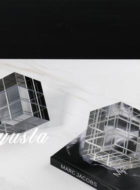 简约创意摆件客厅书房别墅办公室电视柜玄关柜售楼处摆设软装饰品