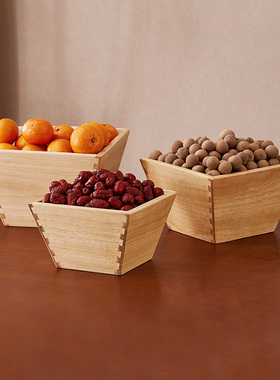 老式实木招财米斗日进斗金客厅香樟木摆件仿古升子店铺开业礼品