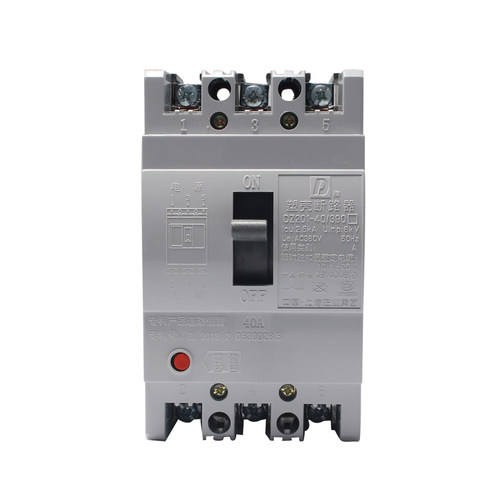 D牌DZ201塑壳断路器380V三相3DZ15 390 100A空气开关3P过载空开 - 图3