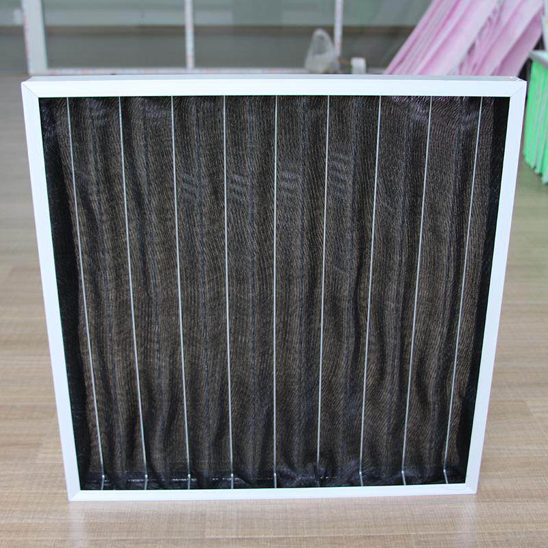 Nylon mesh filter Aluminum frame stainless steel air conditioning chassis filter No partition primary effect plate filter