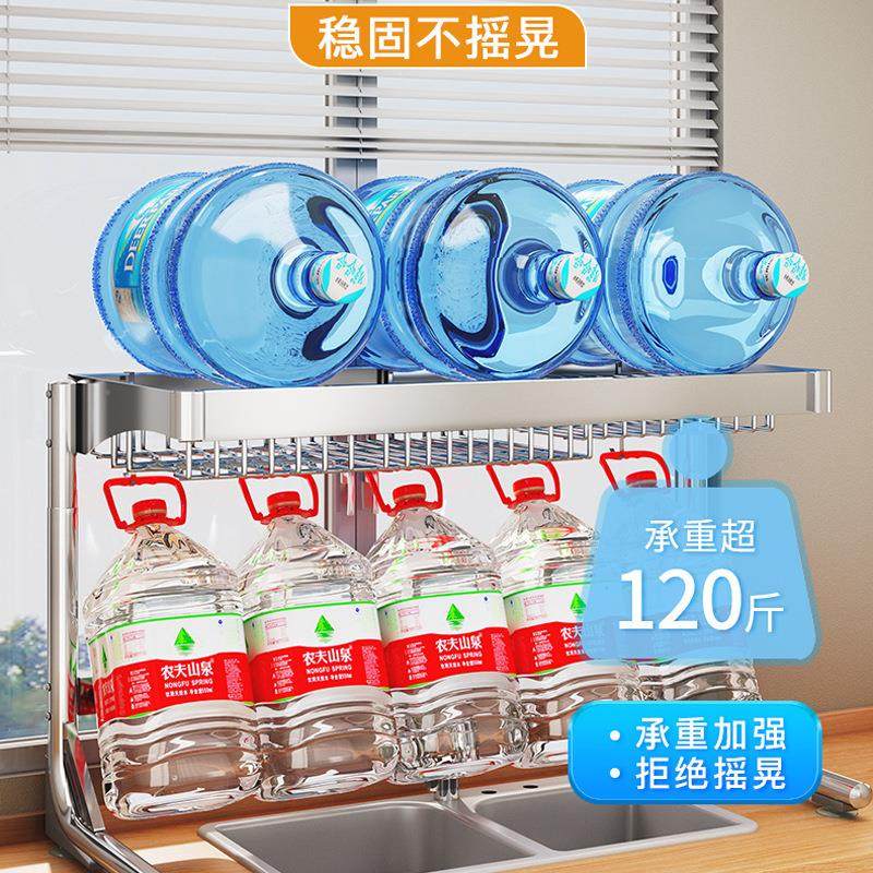 不锈钢厨房水槽置物架台面多功能碗架碗碟沥水架水池上碗盘收纳架,淘宝优惠券,粉丝福利购,淘宝优惠卷