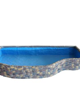 阳台假山鱼池花园庭院别墅景观摆件室内落地养鱼水池造景装饰底座