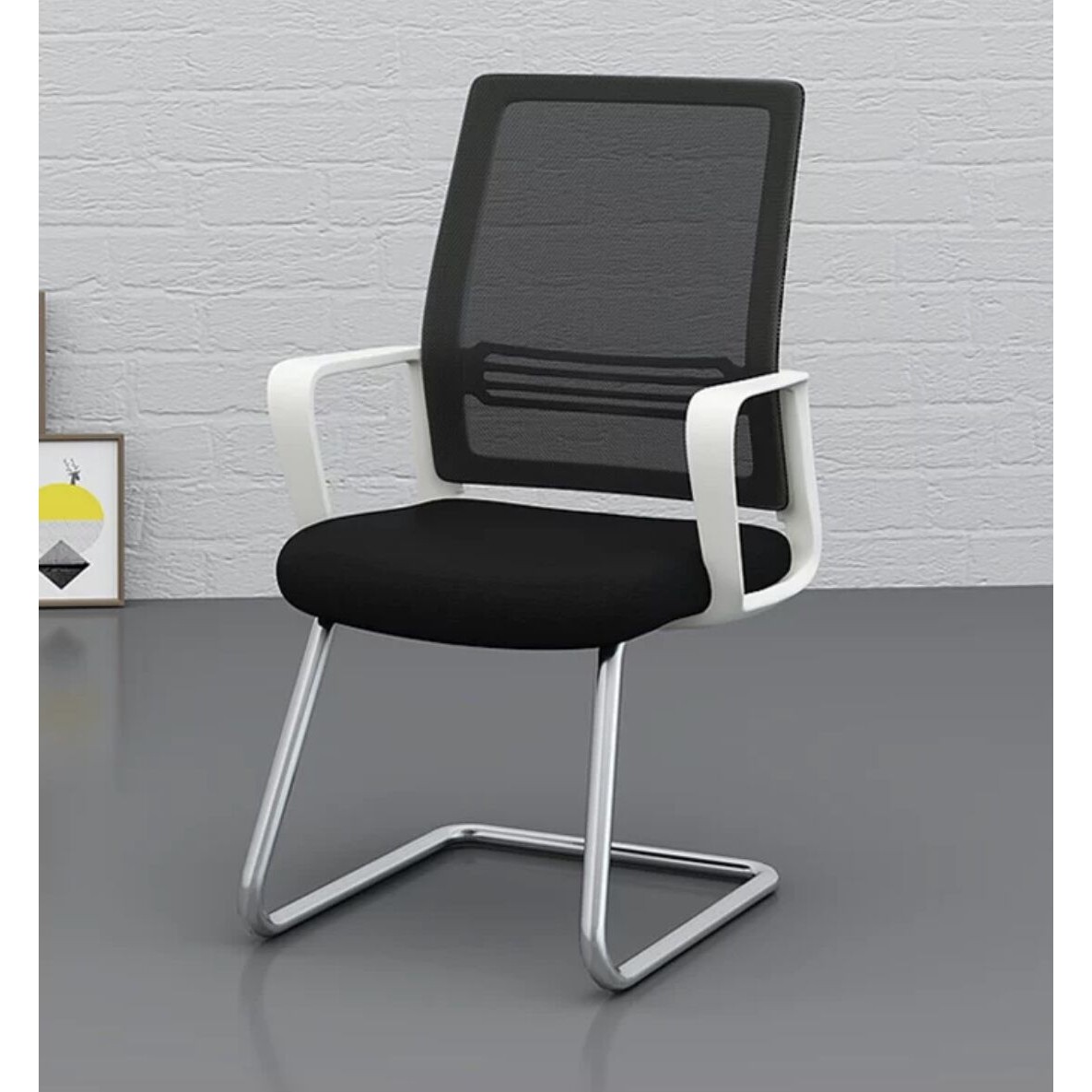 电脑椅办公椅子靠背网布弓形职员椅现代简约家用舒适会议椅办公室,淘宝优惠券,粉丝福利购,淘宝优惠卷