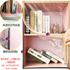 Transparent dust-proof curtain dust-proof cover magnetic bookcase dust-proof cabinet wardrobe cabinet partition curtain customization without punching
