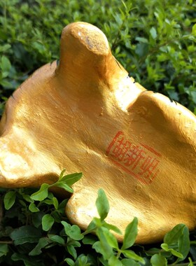 秦雍陕西泥塑凤翔泥塑非物质文化遗产金色十二生肖摆件纯手工礼品