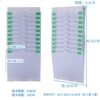20-position combined attendance card holder telescopic punch card holder employee card holder card slot plastic holder paper card holder