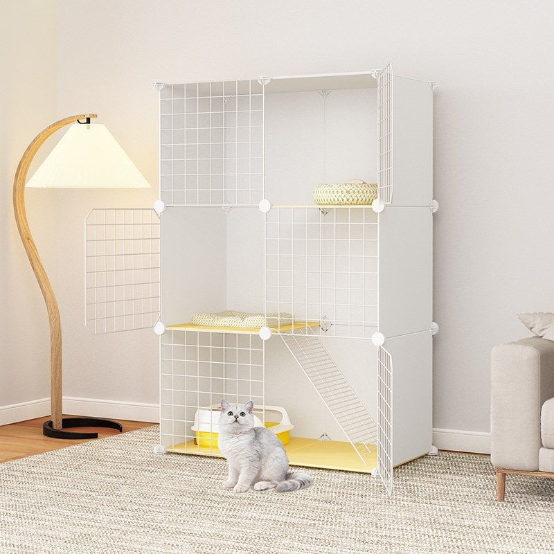 猫笼子超大别墅家用自由空间室内猫舍大号猫咪猫窝带厕所宠物围栏,淘宝优惠券,粉丝福利购,淘宝优惠卷