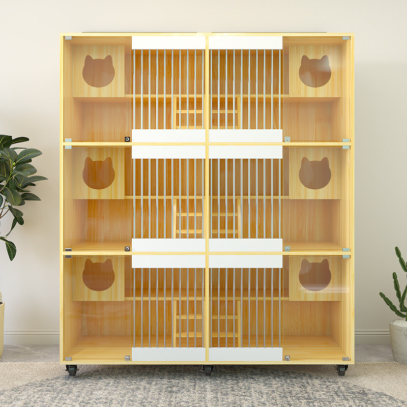 森尼猫柜猫别墅室内环保猫窝三层猫窝超大空间寄养柜繁殖柜展示柜,淘宝优惠券,粉丝福利购,淘宝优惠卷