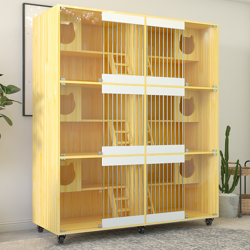 森尼猫柜猫别墅室内环保猫窝三层猫窝超大空间寄养柜繁殖柜展示柜,淘宝优惠券,粉丝福利购,淘宝优惠卷