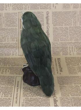 仿真羽毛动物 仿真八哥鸟 家居摆件 手工艺品