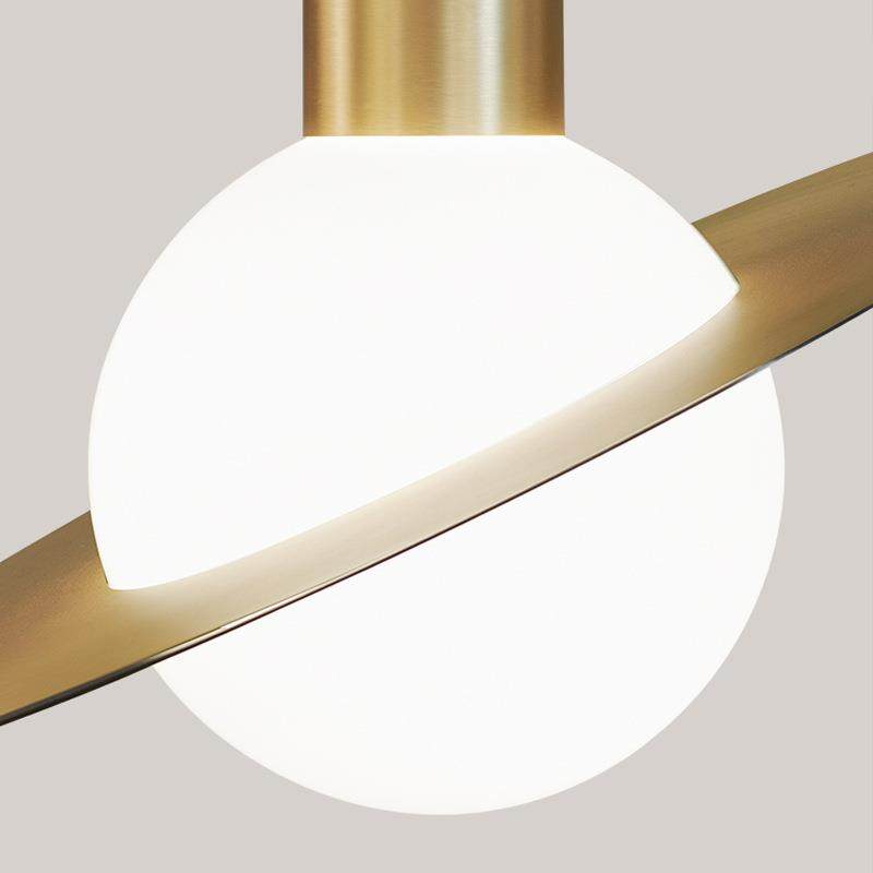 北欧床头吊灯创意个性简约黄铜飞碟小吊灯时尚餐厅灯吧台装饰吊灯,淘宝优惠券,粉丝福利购,淘宝优惠卷