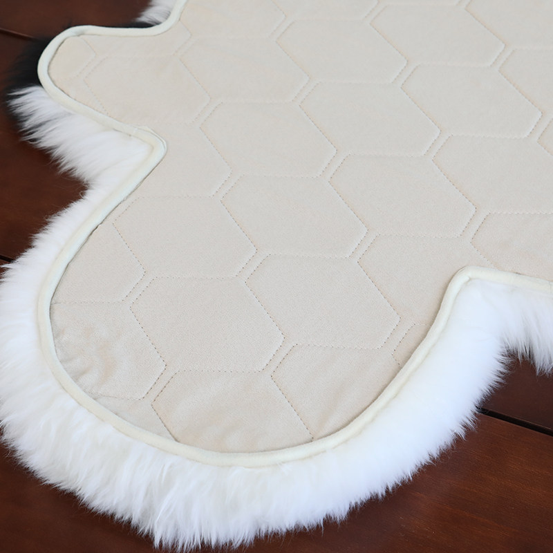 秋冬卧室地毯坐垫床边毯可爱卡通趴趴狗小地毯纯羊毛垫加厚长毛毯,淘宝优惠券,粉丝福利购,淘宝优惠卷