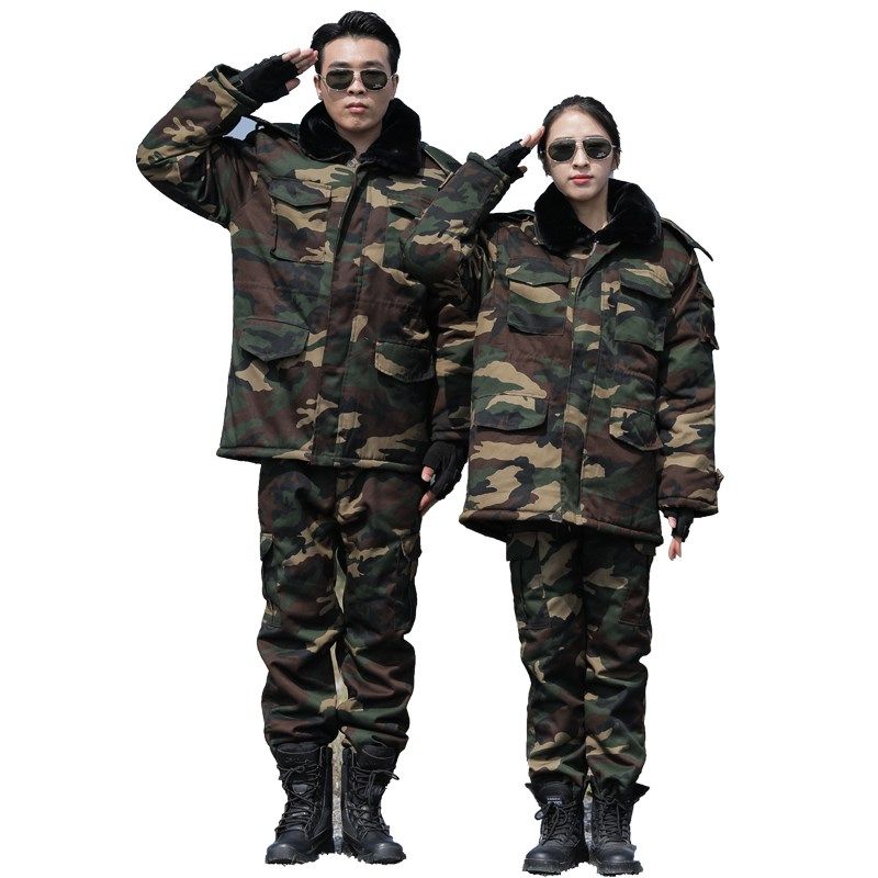 迷彩军大大衣男中长款冬季加厚劳保棉袄防寒棉服东北保安工作棉衣,淘宝优惠券,粉丝福利购,淘宝优惠卷