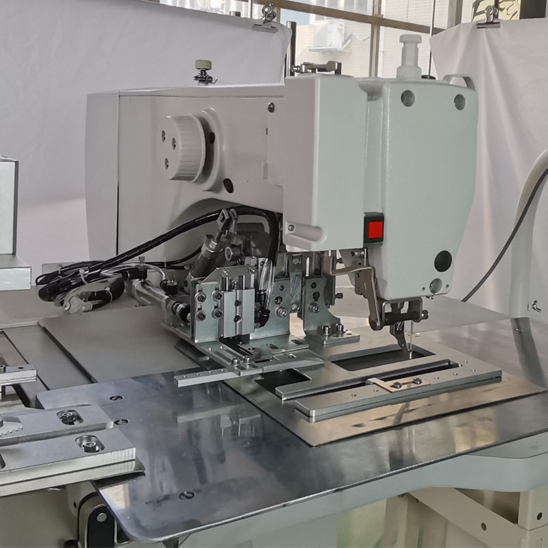 江龙牌魔术贴自动切缝一体机430D打枣机工业缝纫机双针智能缝纫,淘宝优惠券,粉丝福利购,淘宝优惠卷