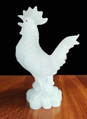 公鸡摆件十二生肖鸡大小号仿铜福鸡工艺品家居客厅U玄关装饰品摆