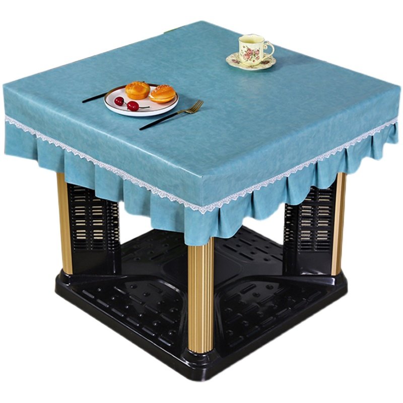 正方形烤火桌子皮罩电烤炉套罩茶几套防水防油八仙桌麻将机防尘,淘宝优惠券,粉丝福利购,淘宝优惠卷