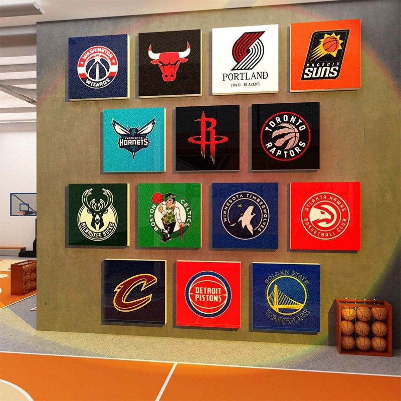 篮球馆文化墙面装饰画体育场运活动室培训机构海报布置背景壁贴纸,淘宝优惠券,粉丝福利购,淘宝优惠卷