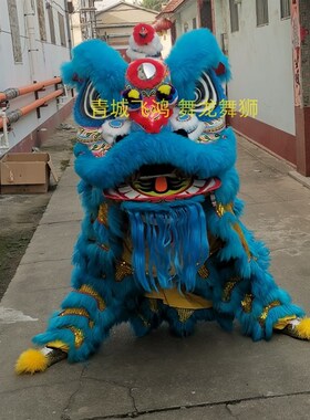 醒狮舞狮训练狮头醒狮狮头训练框架练习狮头框架狮头竹编狮头