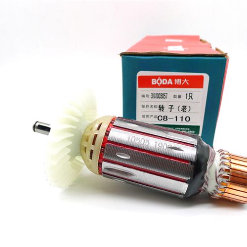 博大C2/C8/C9/C10-110 C3-180石材切割机转子定子 博大云石机转子 - 图2