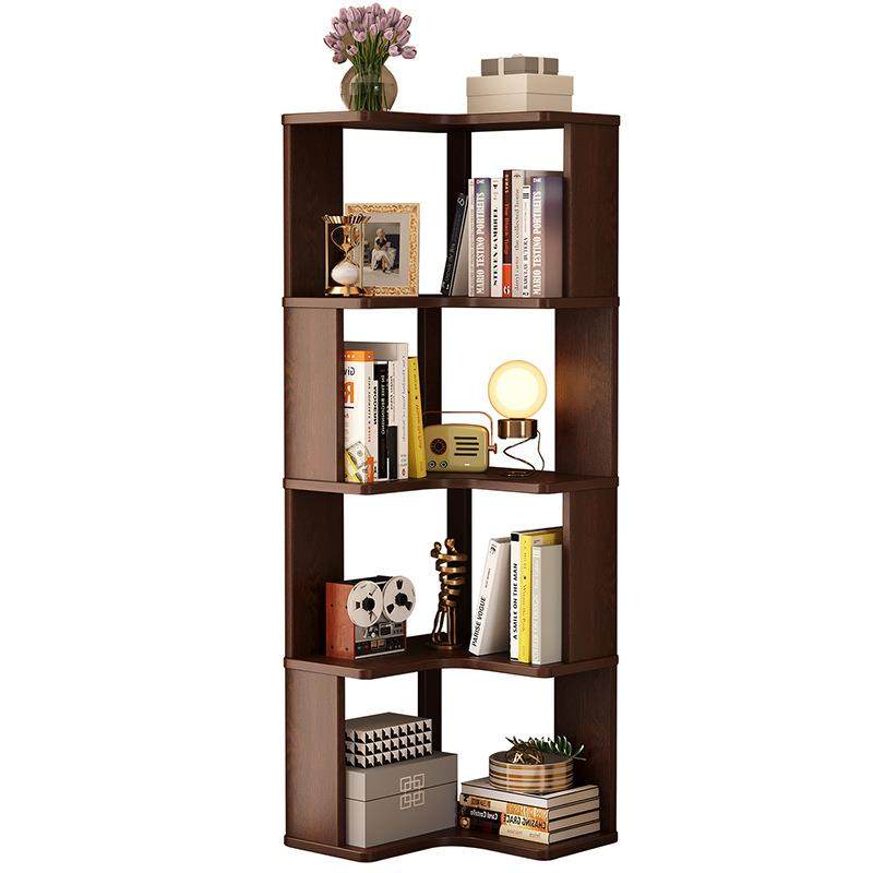 转角书架大容量多层落地置物架靠墙书柜客厅小角柜阅读收纳展示架,淘宝优惠券,粉丝福利购,淘宝优惠卷