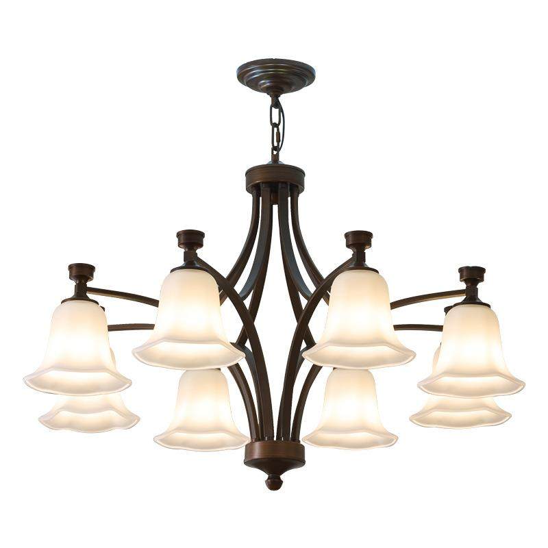 复古风吊灯客厅灯 中古餐厅主卧室乡村田园美式房间书房灯具,淘宝优惠券,粉丝福利购,淘宝优惠卷